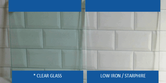 Clear Glass vs. Low Iron Glass