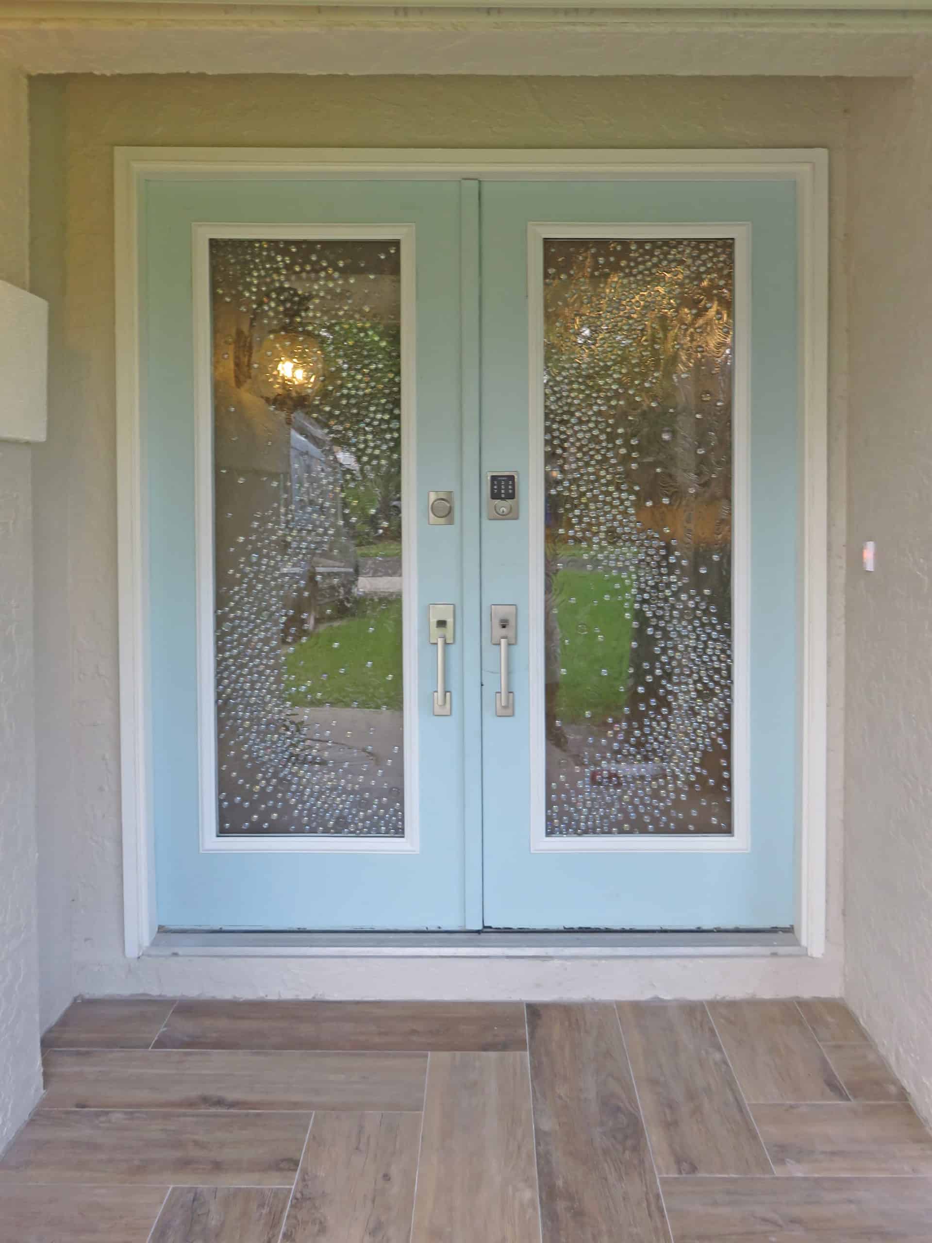 Custom Glass Doors Bubbles 3 Scaled