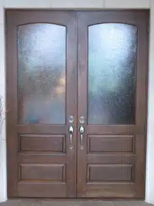 Doors Hardware Wood Double 1