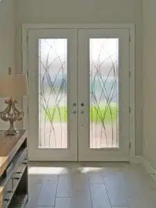 Leaded Beveled Doors Waterside 1