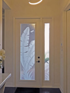 Custom Glass Doors Etching 29