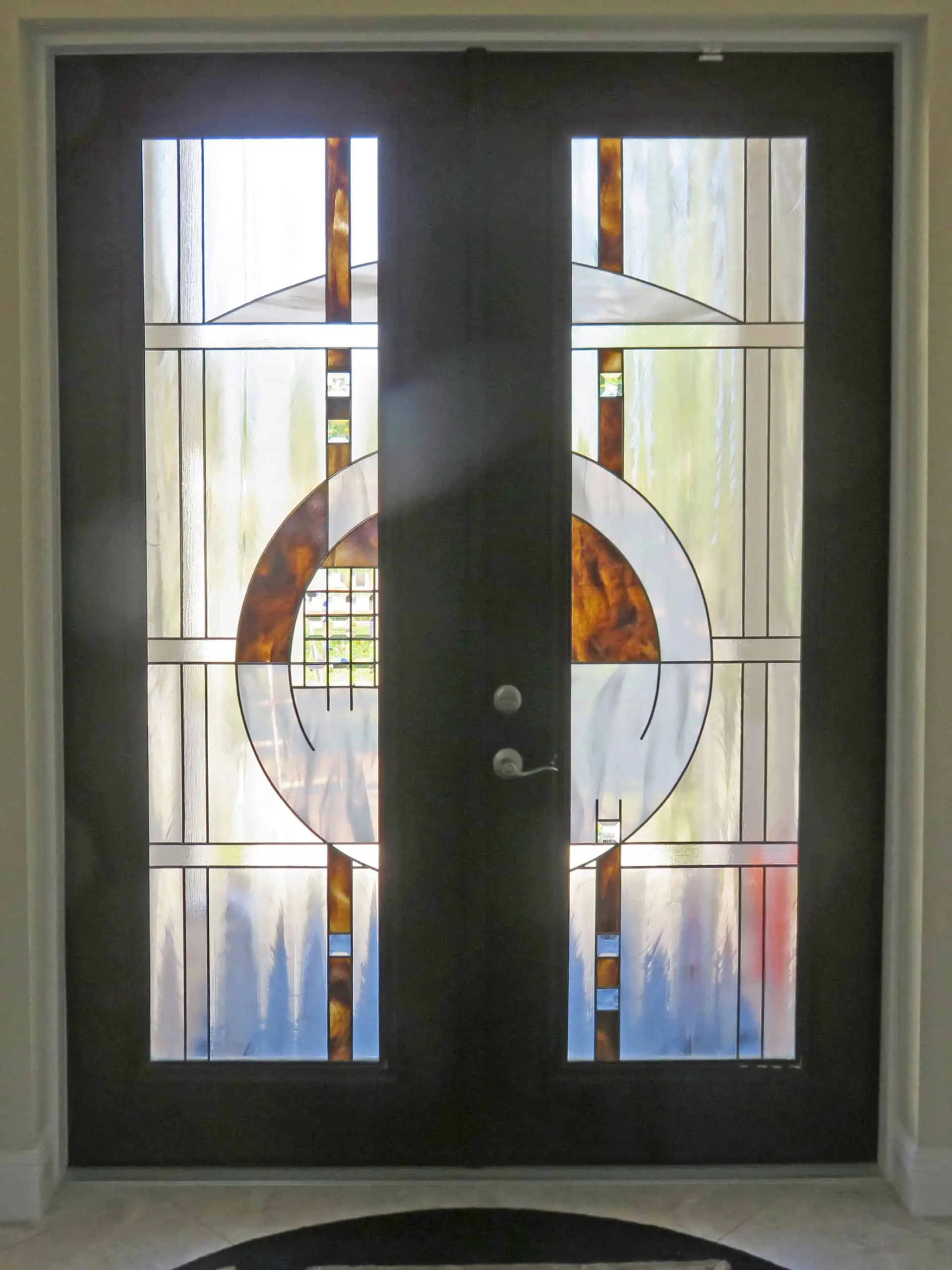 Custom Glass Doors Leaded 10 Scaled