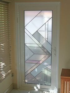 Custom Glass Doors Leaded 13