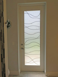 Custom Glass Doors Leaded 15