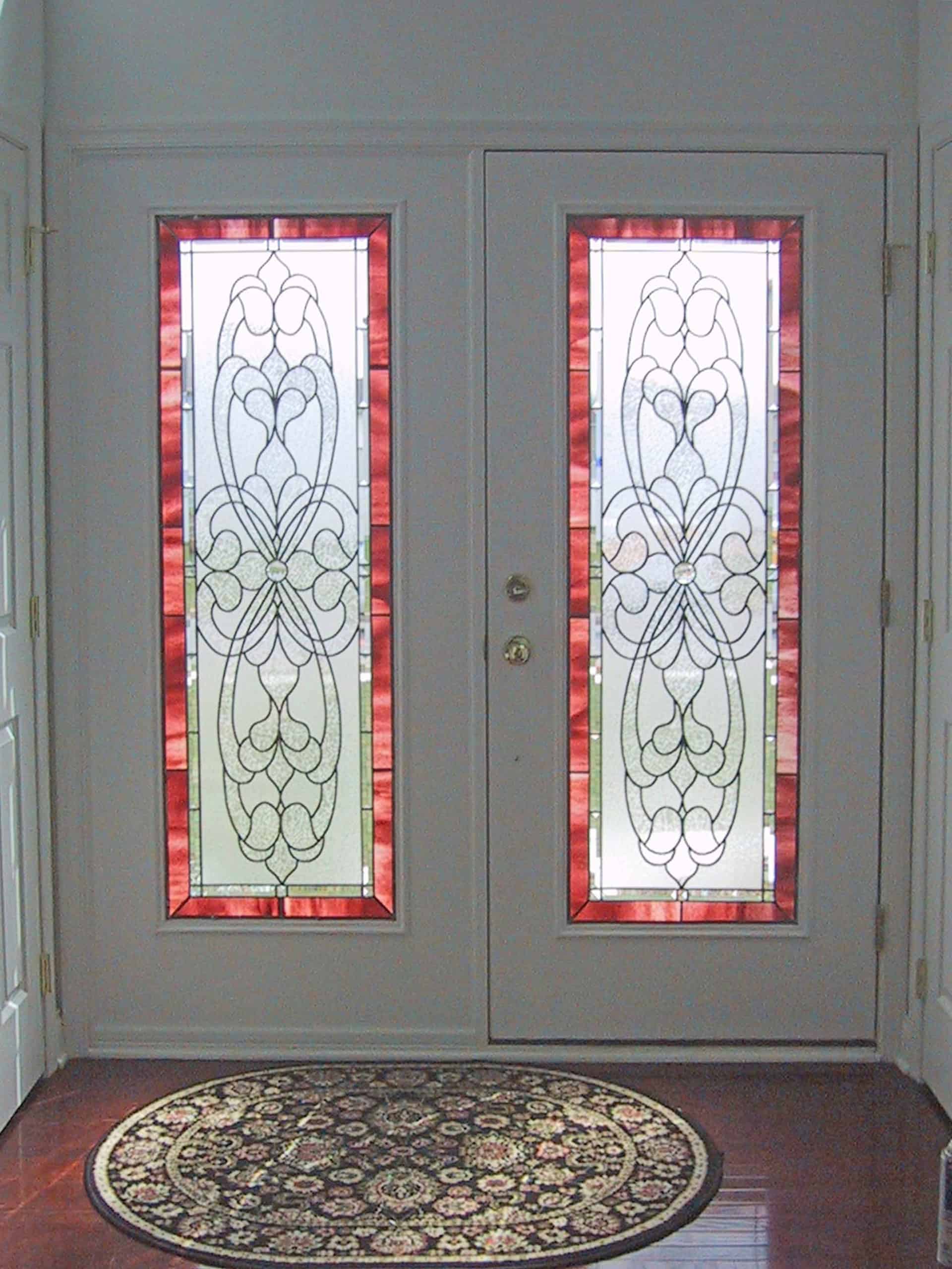 Custom Glass Doors Leaded 19 Scaled