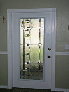 Custom Glass Doors Leaded 26