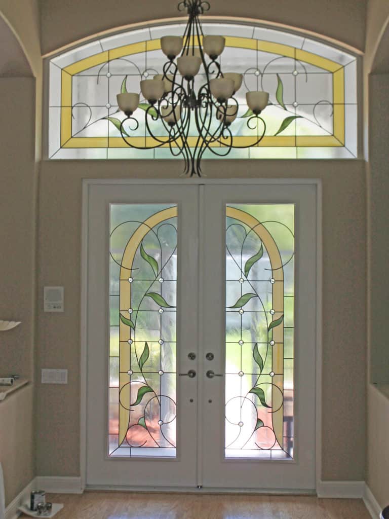 glass door inserts