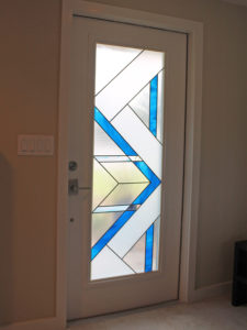 Custom Glass Doors Leaded 33