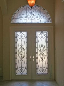 Wrought Iron Doors Jacinto Double 2