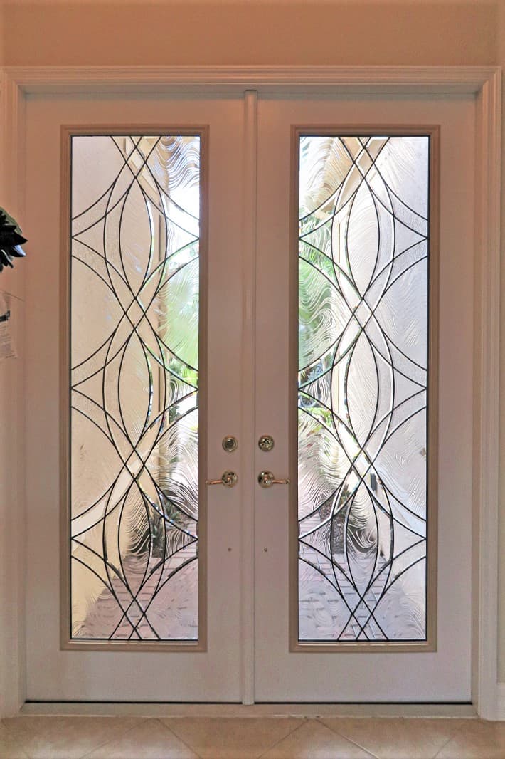 Get inspired with our beautiful decorative glass inserts online catalogue  available as an add-on. — High quality Distinctive Exterior Doors