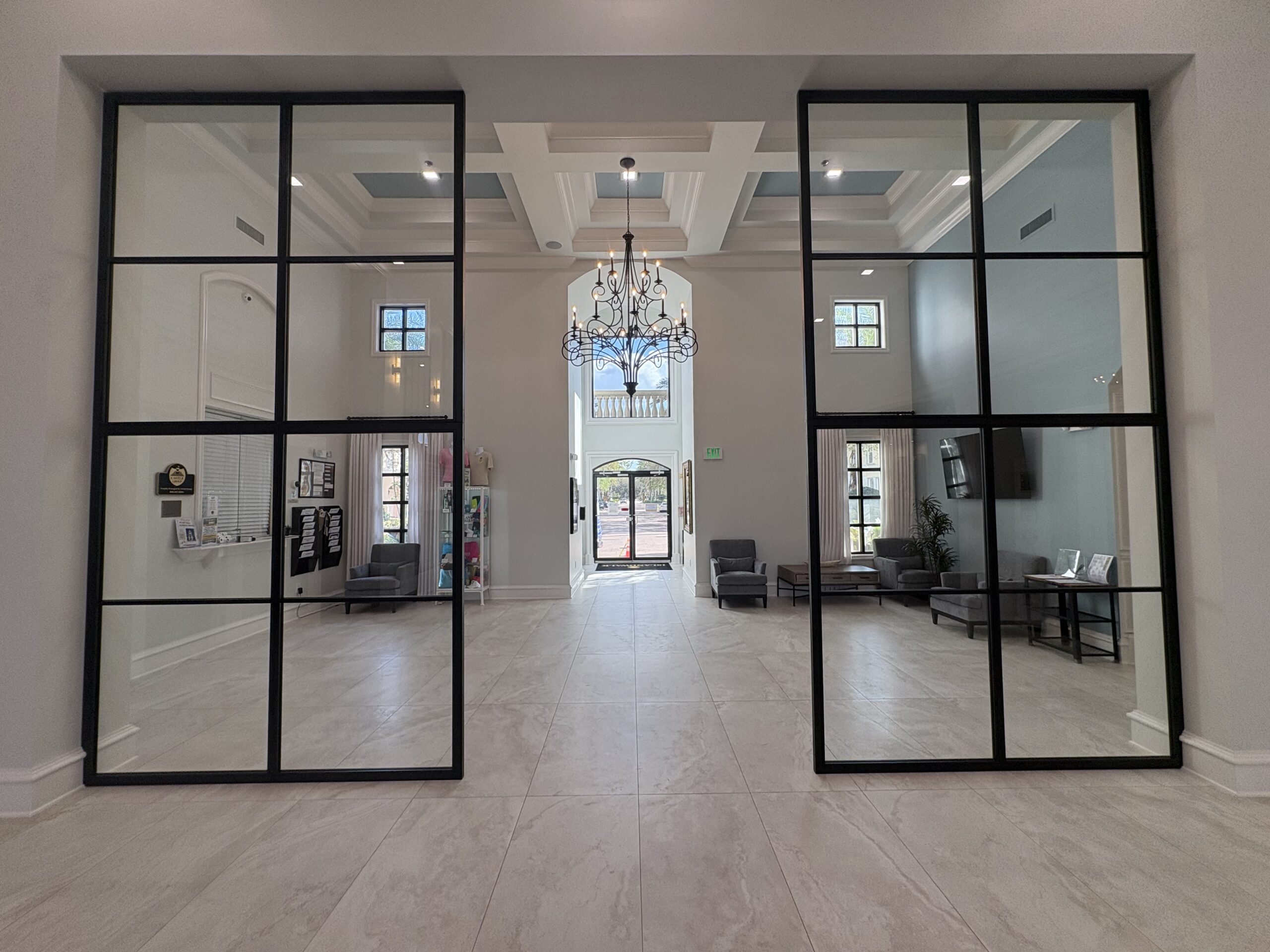 Clubhouse Transformation Naples Custom Partition Scaled